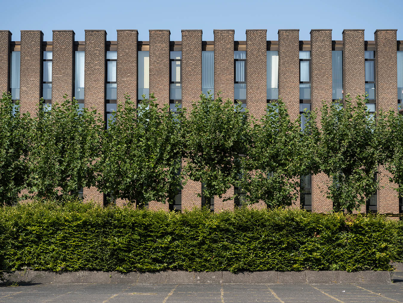 Architeckturfotografie: Rathaus Castrop-Rauxel (Arne Jacobsen)
